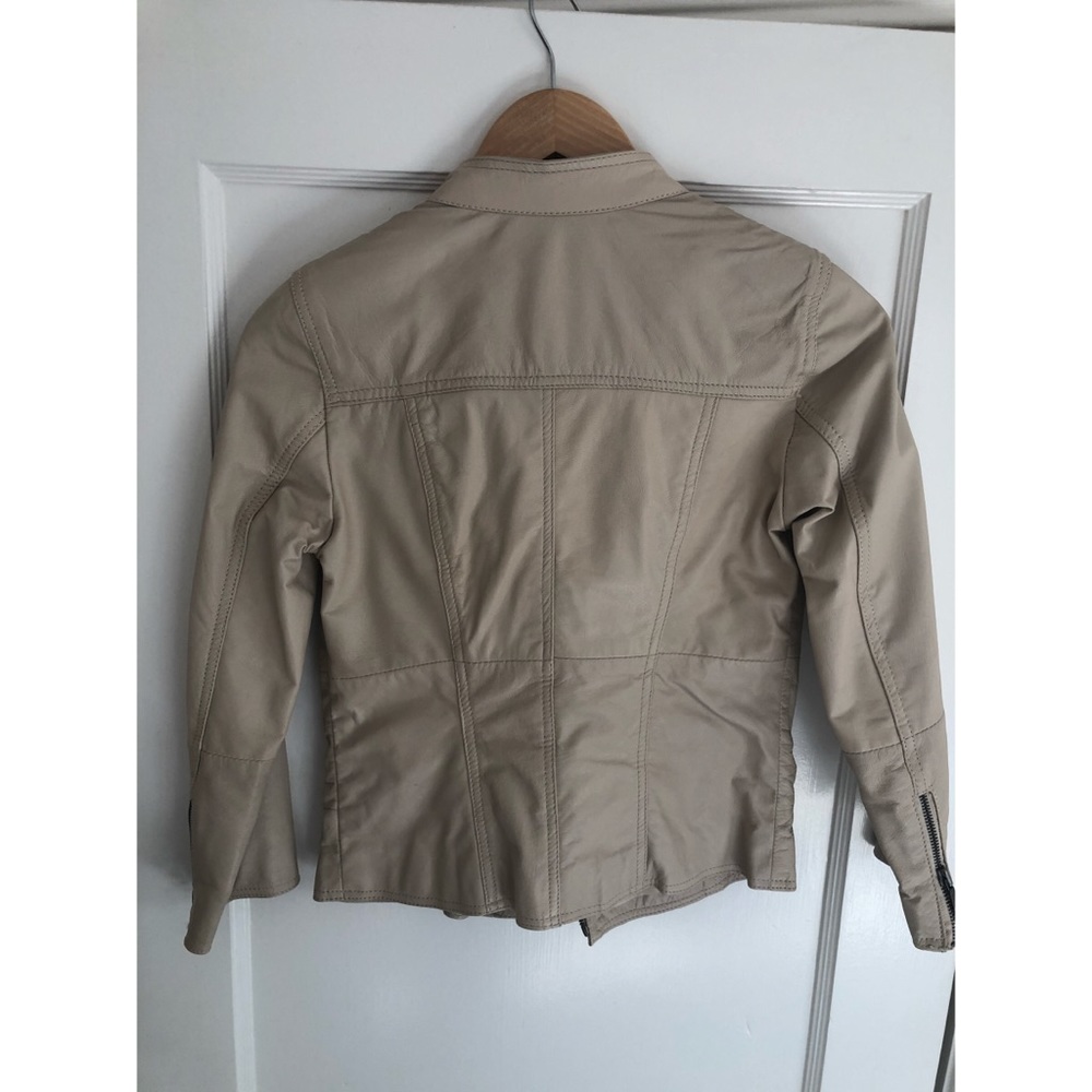 Basic Leather Jacket - image 4